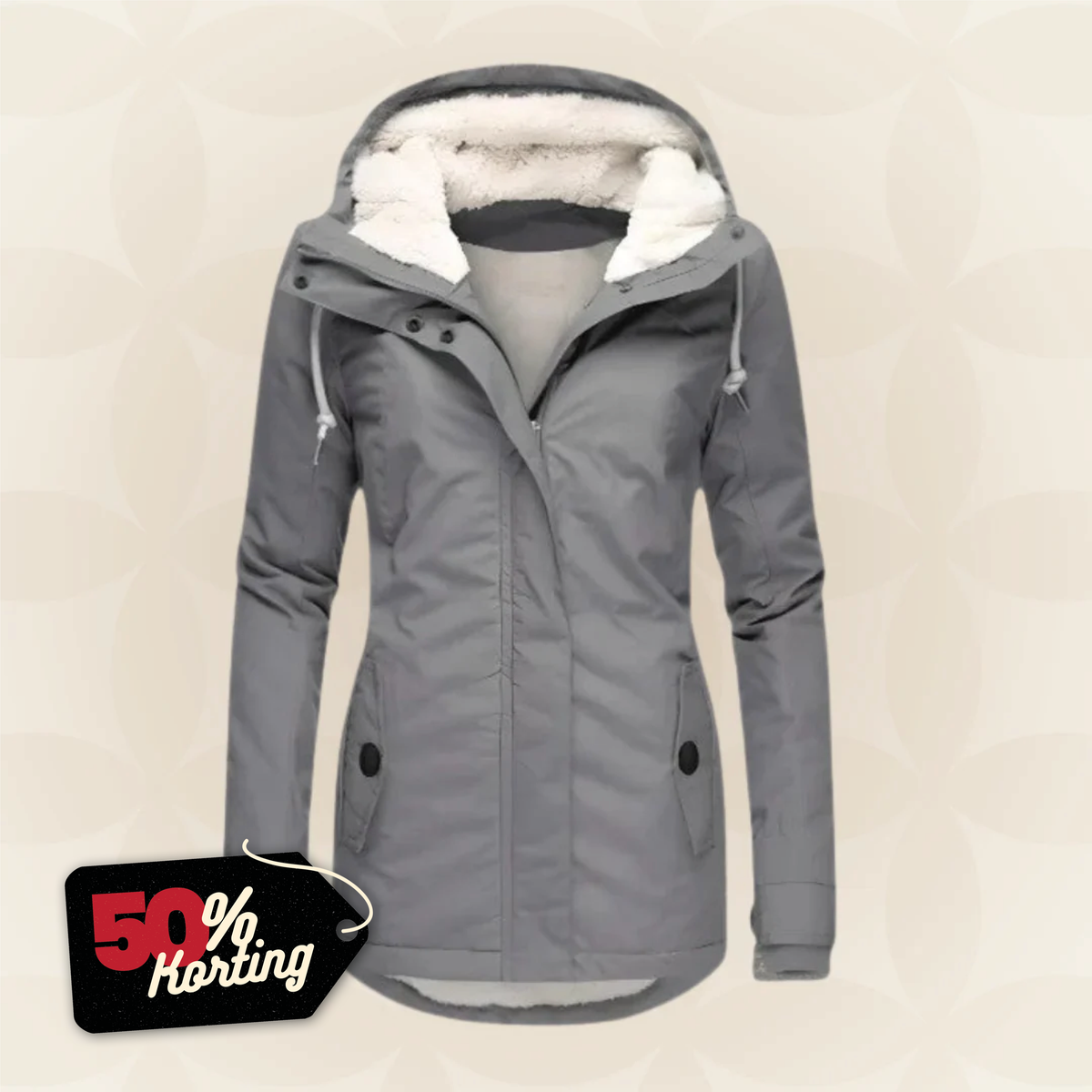 Kirsten - Waterdichte winterjas met capuchon